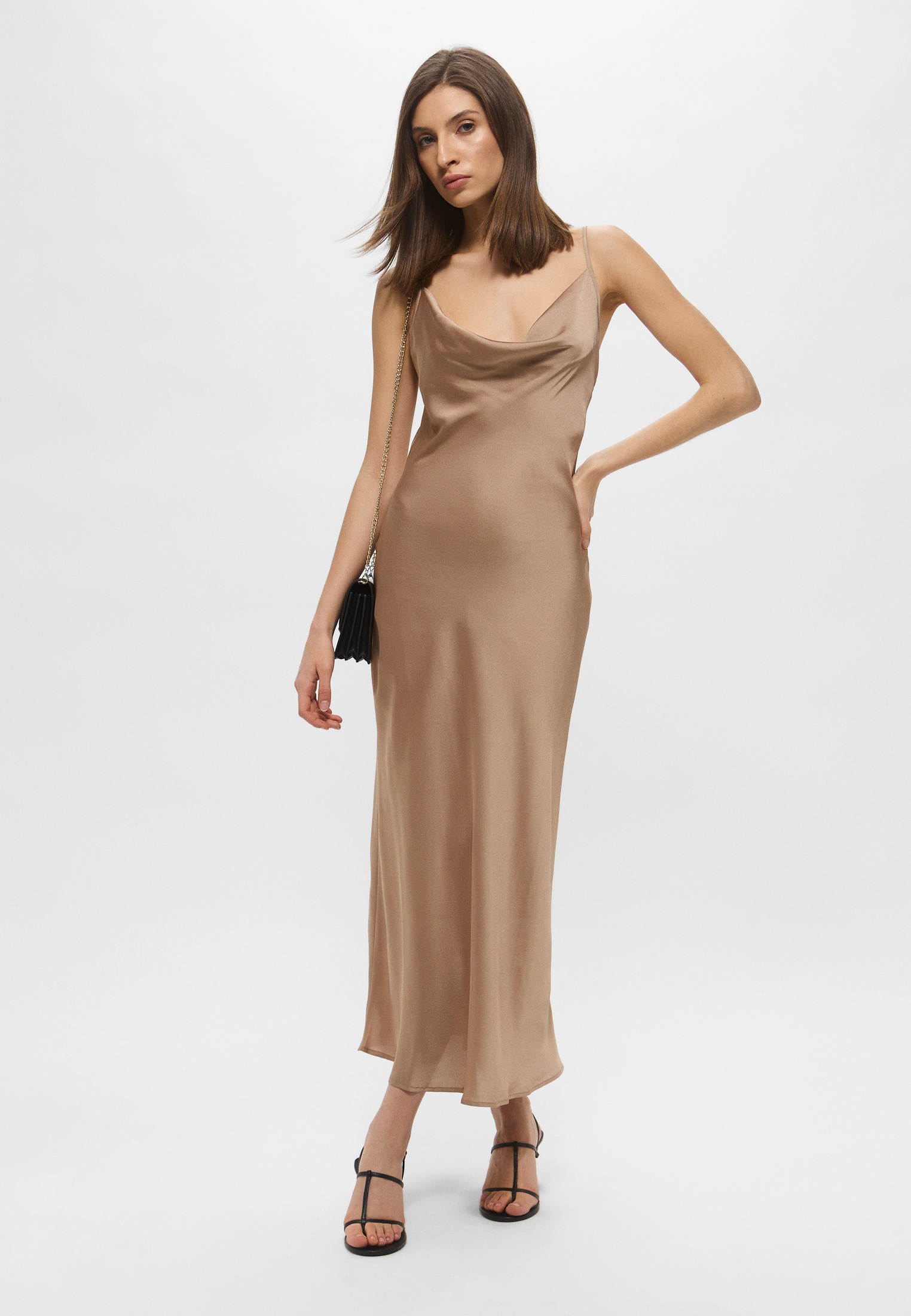Платье Guess, цвет: бежевый, RTLAEB837701 — купить в интернет-магазине ...