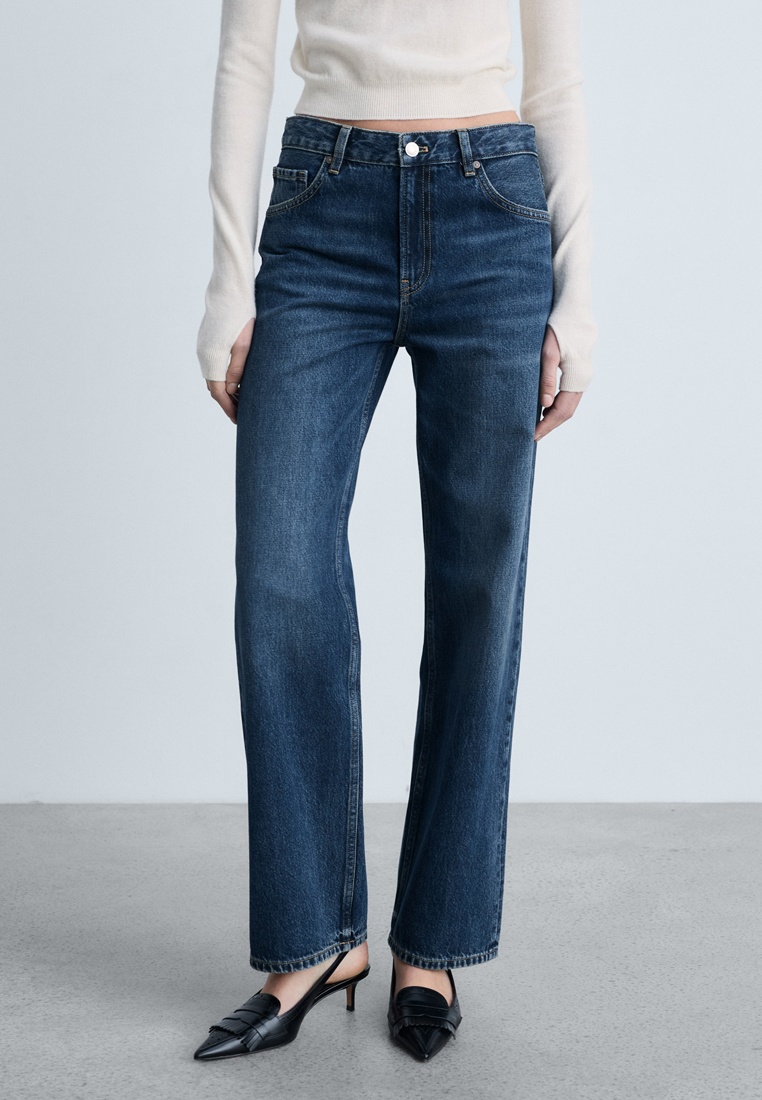 Джинсы Mango MIAMI, цвет: синий, RTLAEC376801 — купить в интернет ...