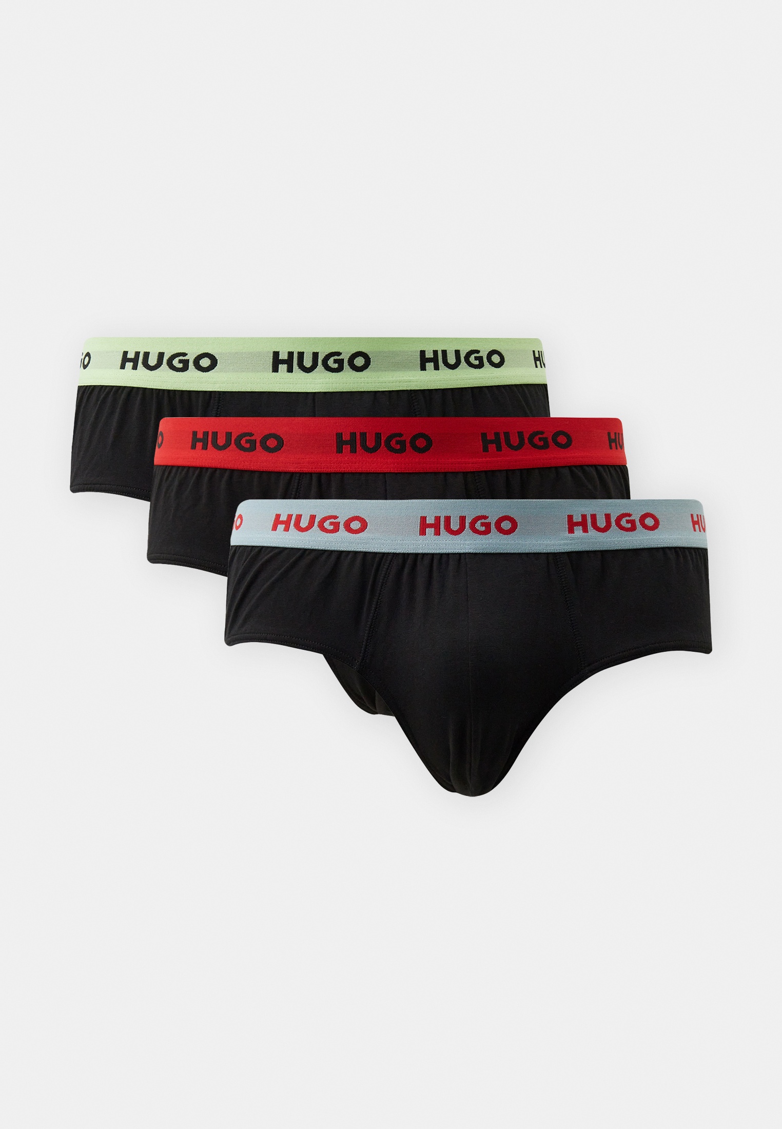 Triplepack Slip 3 Stuks HUGO Underwear Hüftslip »HIPBRIEF TRIPLETPACK«, (Packung, 3 St., 3er Heren Slip