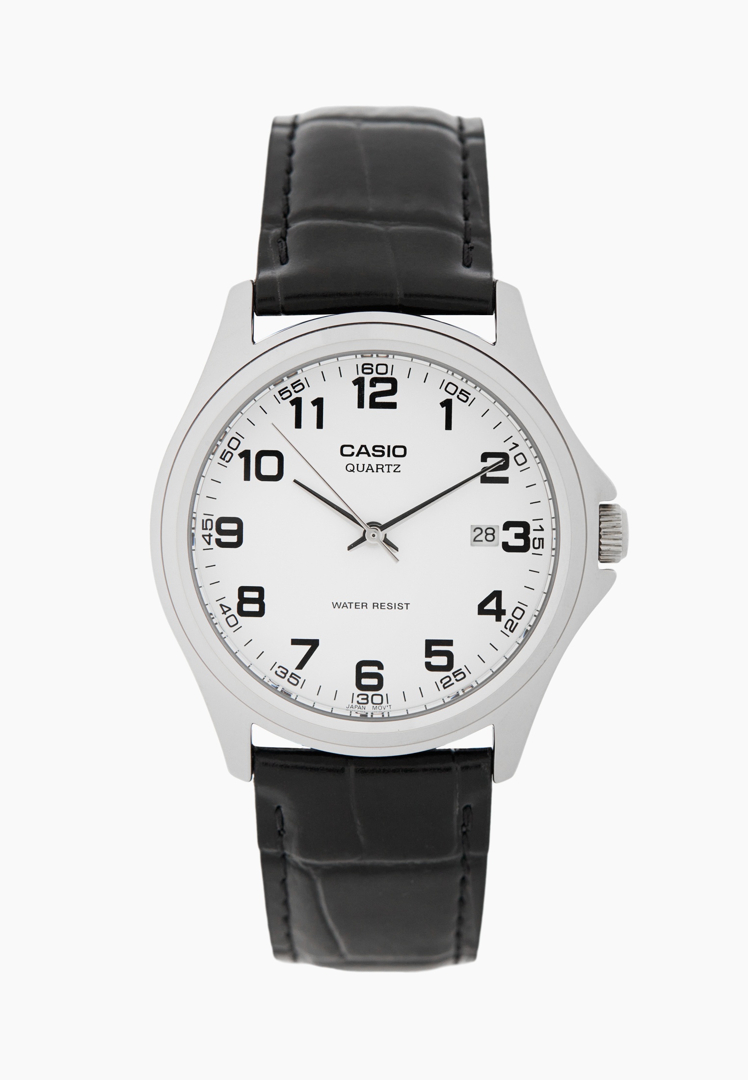 Casio Classic MTP-1183E-7B - Orologio Da Polso Uomo Al Quarzo, Design Elegante E Senza Tempo, Cinturino In Pelle, Quadro Bianco, Cassa Rotonda, Regalo Perfetto, Garanzia CASIO