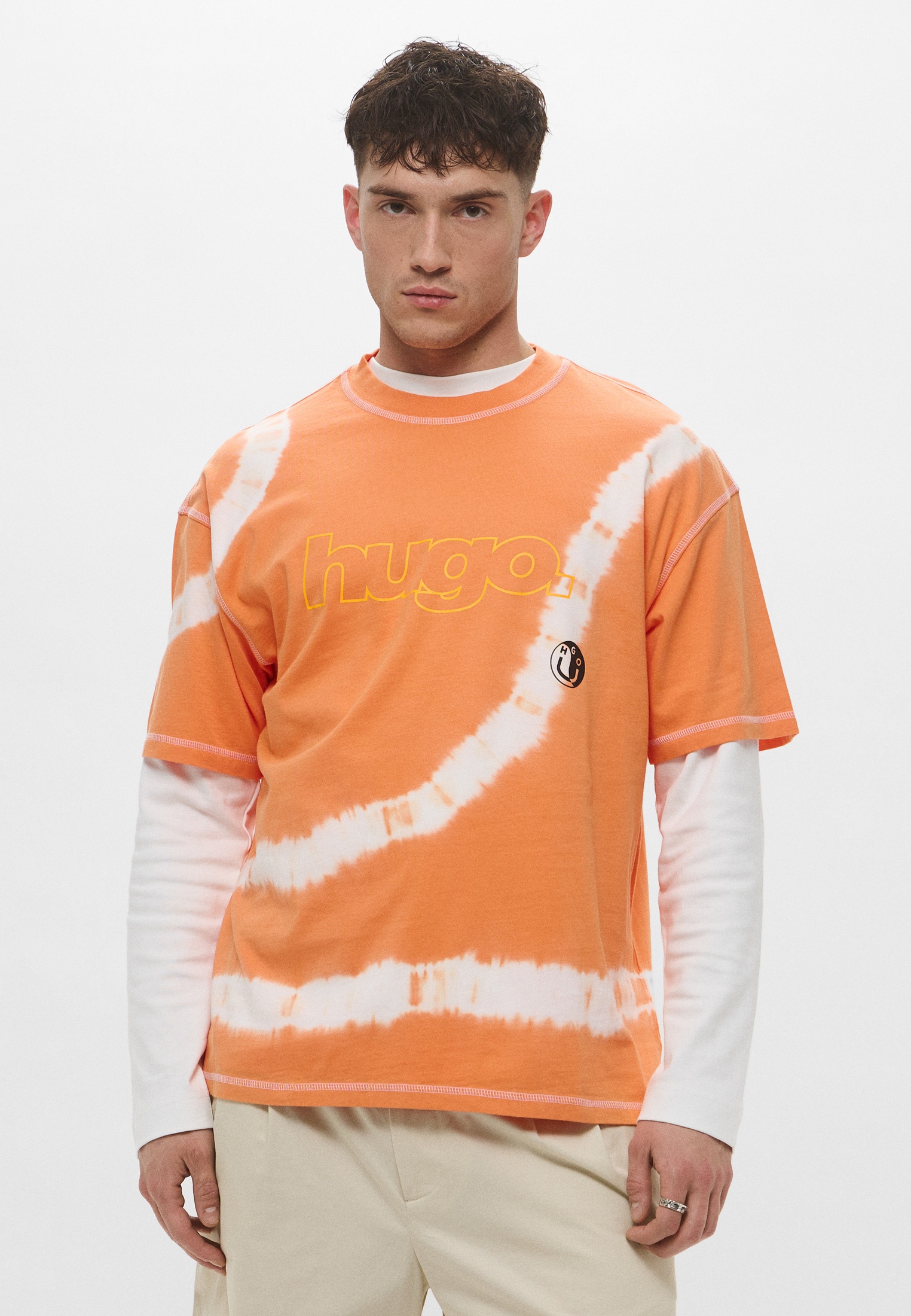 Футболка Hugo, цвет: оранжевый, RTLAEF301601 — купить в интернет ...