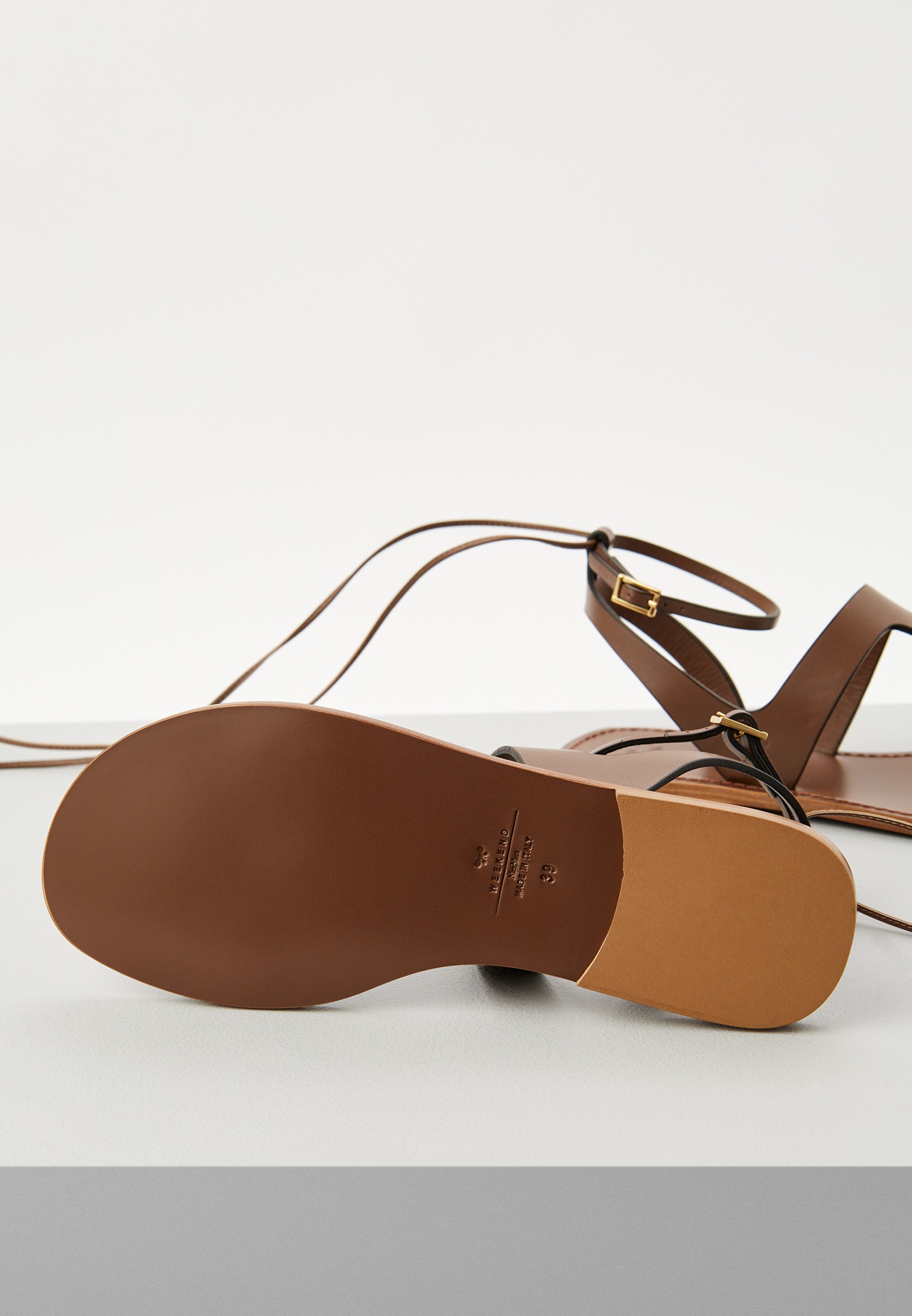 Сандалии Weekend Max Mara LEMMA, цвет: коричневый, RTLAEG616901