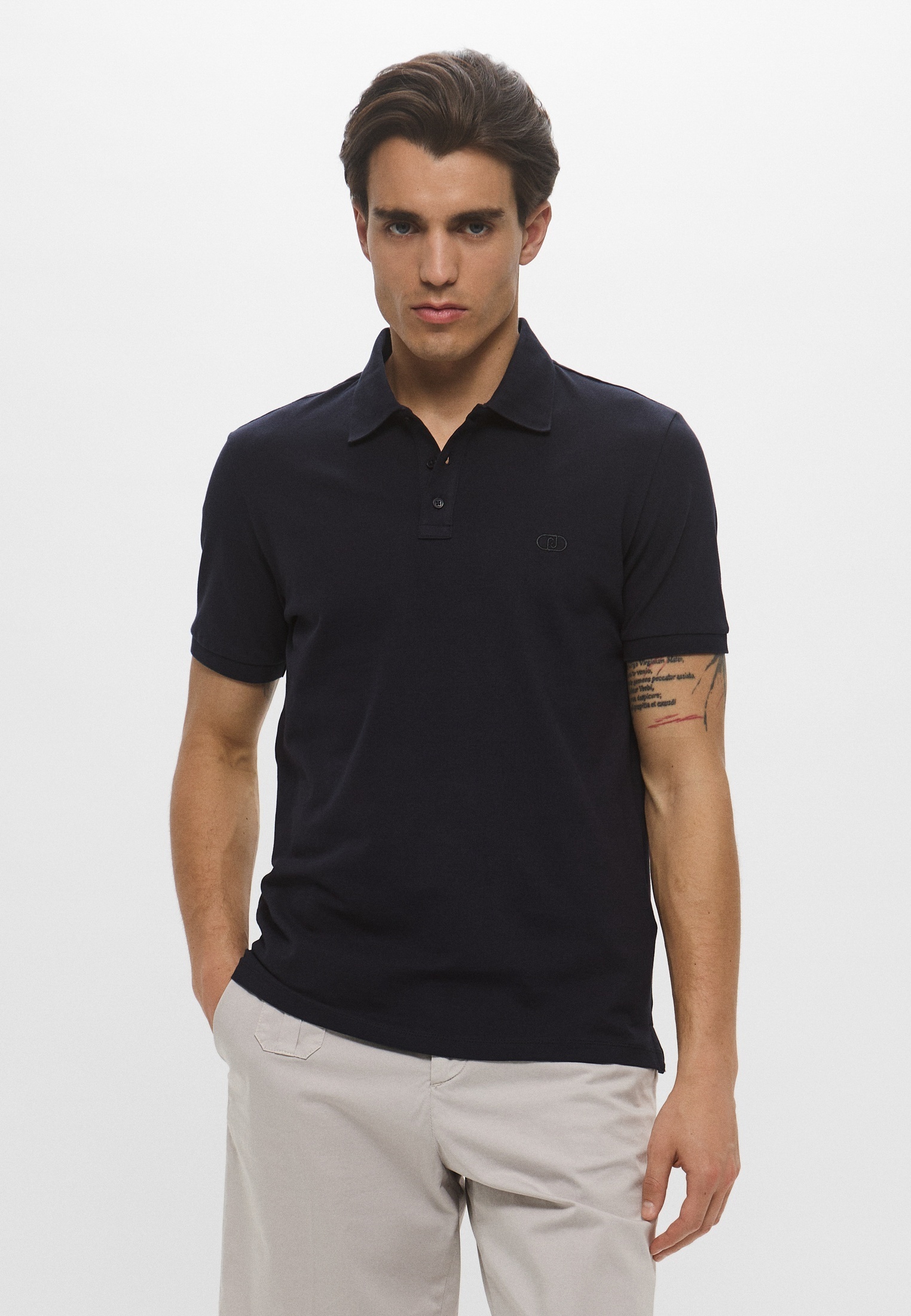 Polo Liu Jo basic in piquet uomo