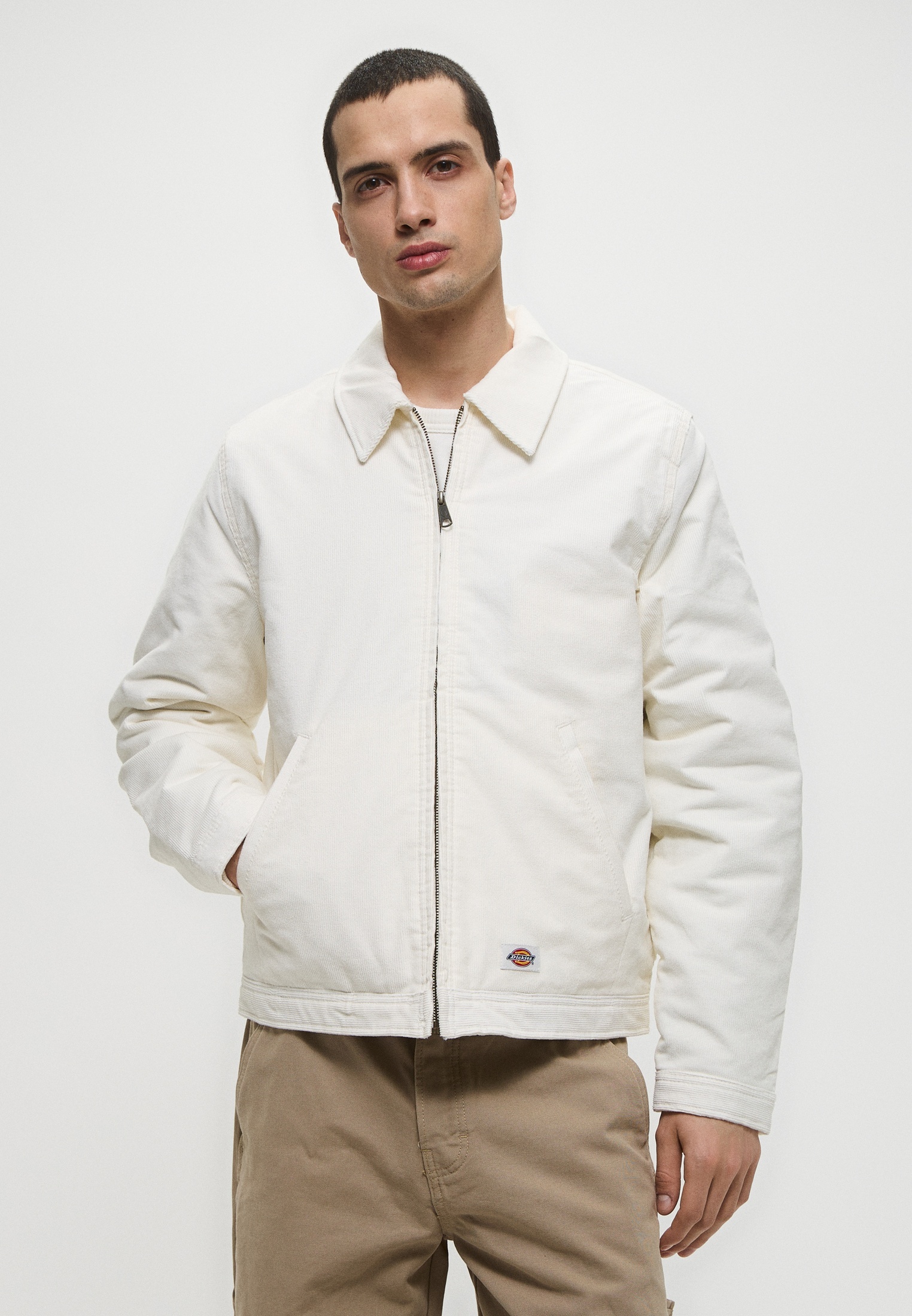 Куртка утепленная Dickies CORDUROY EISENHOWER, цвет: бежевый