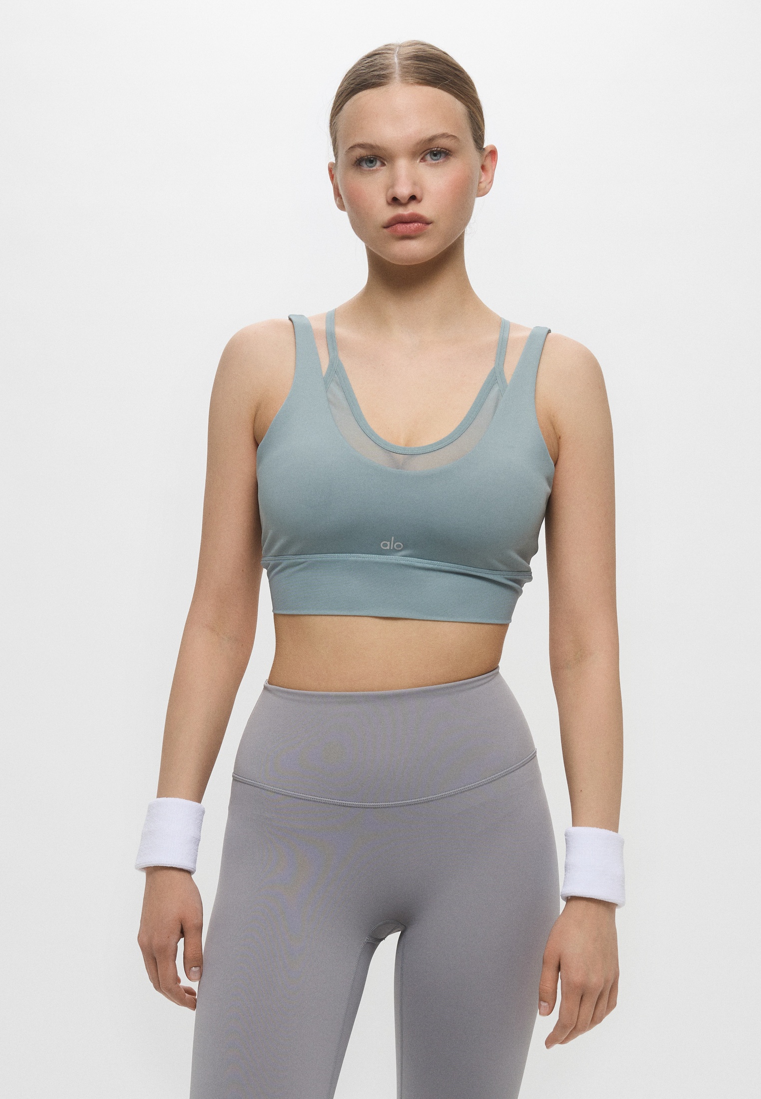 AloYogaТопспортивныйAirliftDoubleTroubleBra