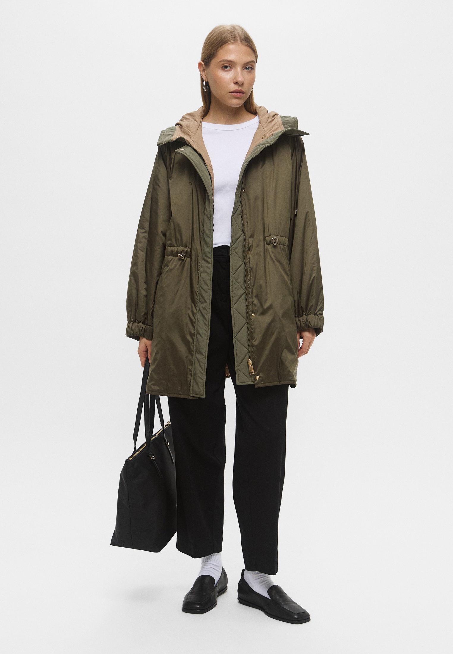 Куртка утепленная Weekend Max Mara ALCAMO, цвет: зеленый