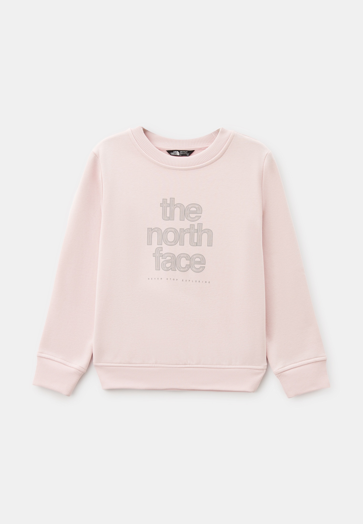 TheNorthFaceСвитшотGREFLECTIVELOGORELAXEDCREW