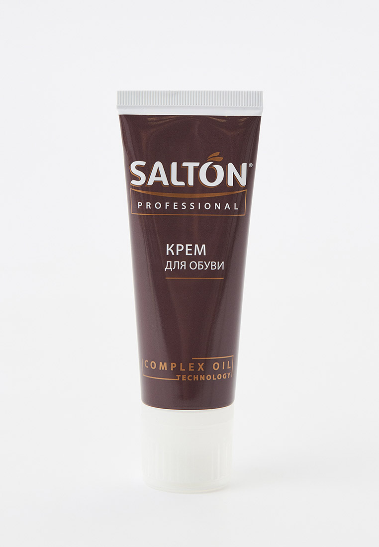 Крем для обуви Salton Professional белый, 75 мл, цвет: белый ...