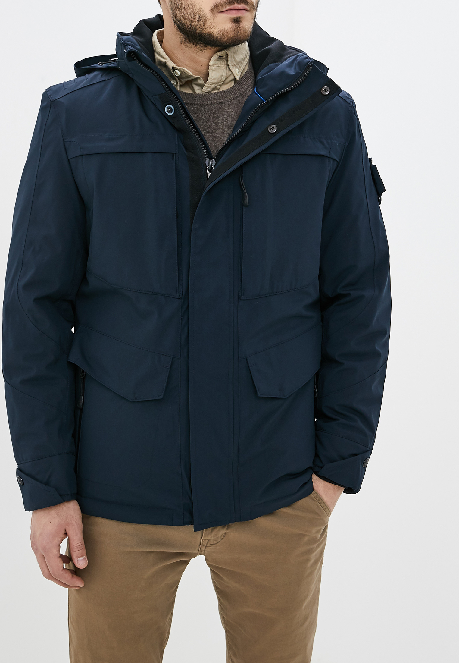 Куртка утепленная Sailors and Brides купить за 11 963 ₽ в интернет-магазине Lamoda.ru