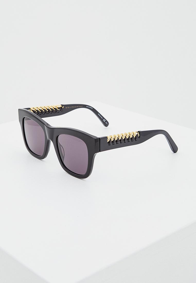 Очки солнцезащитные Stella McCartney SC0011S001, цвет: черный ...