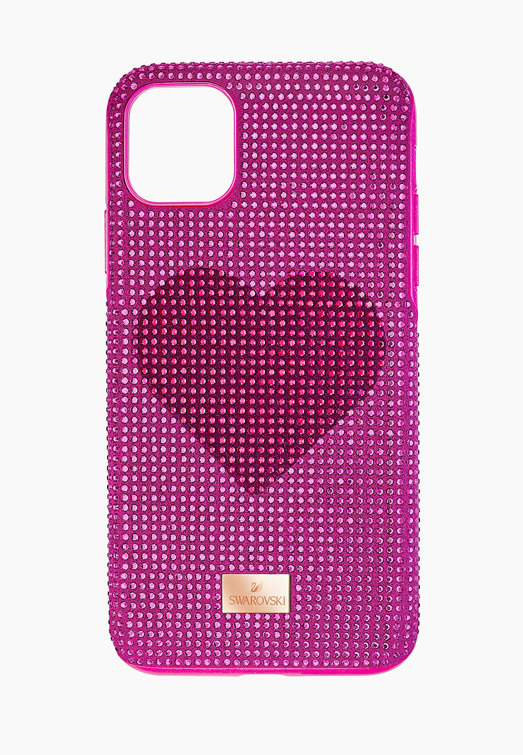Чехол для iPhone Swarovski® 11 PRO MAX Crystalgram, цвет: розовый,  SW016BWHRSR4 — купить в интернет-магазине Lamoda
