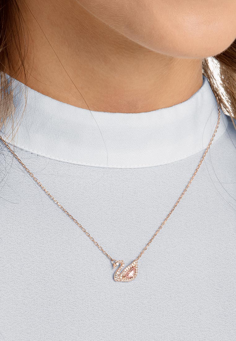 Dazzling swan sales swarovski