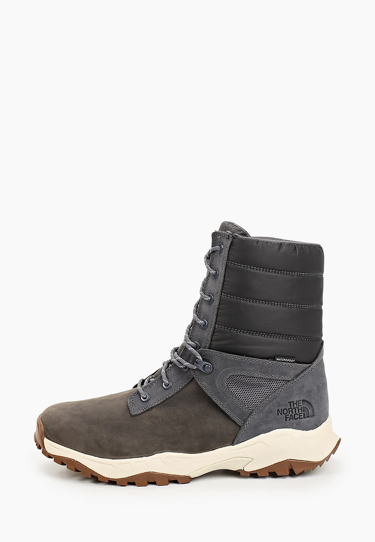 Ботинки трекинговые The North Face M THERMOBALL BOOT ZIP-UP, цвет: серый,TH016AMKGFB4 — купить в интернет-магазине Lamoda