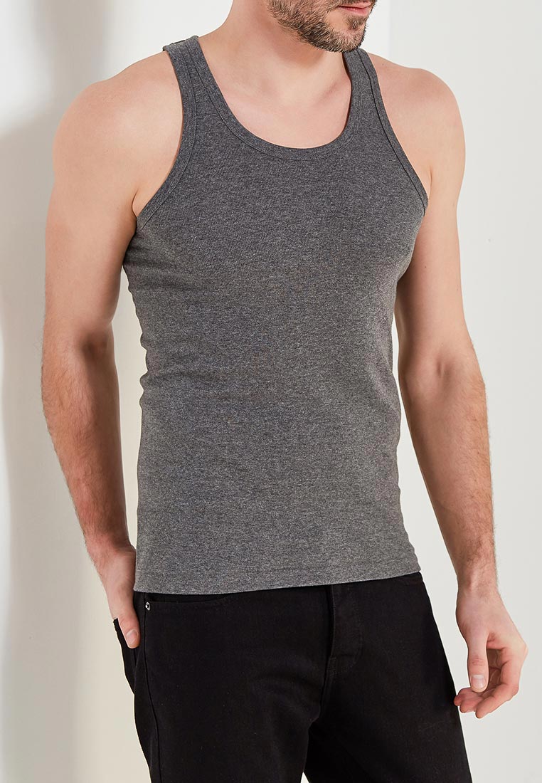 Купить Майку Мужскую Серую