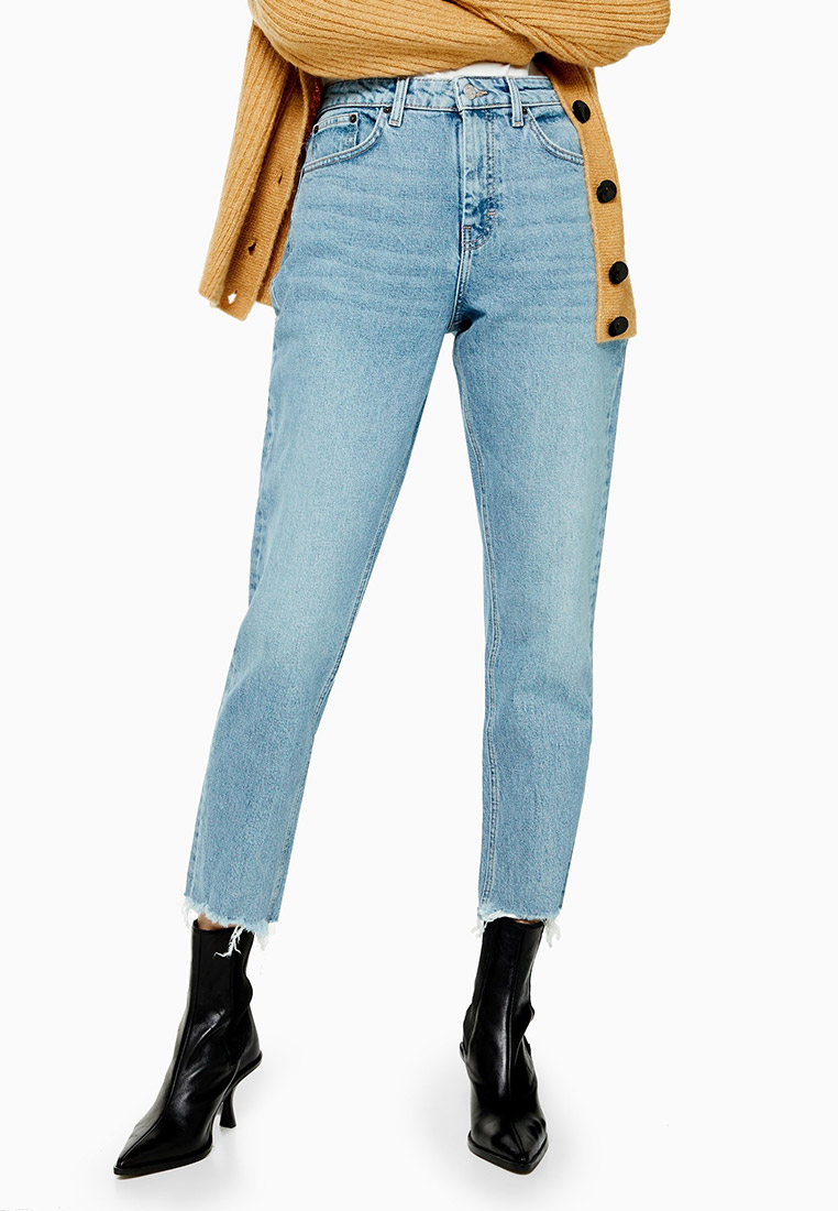 Джинсы Topshop STRAIGHT купить за 3 536 ₽ в интернет-магазине Lamoda.ru