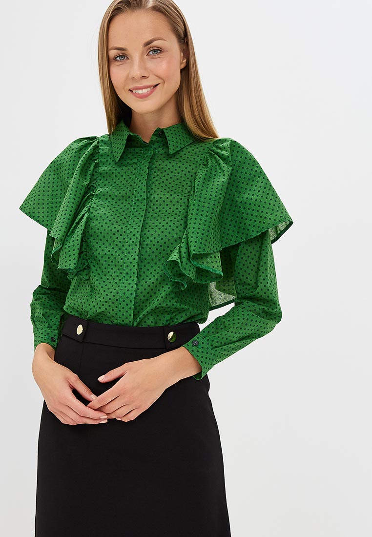 Loving this Green Three-Quarter Sleeve Top - Plus Too on #zulily! #zulilyfinds T