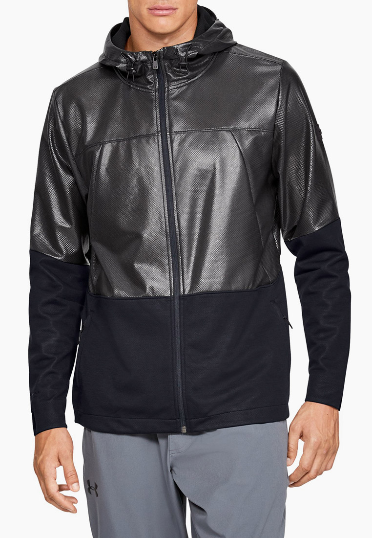 Ветровка Under Armour UA Hybrid Windbreaker, цвет: черный, UN001EMIRAY3 ...