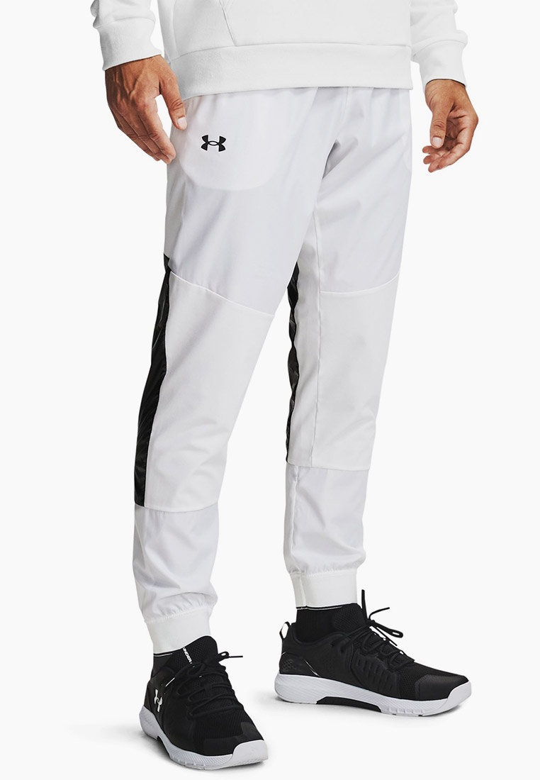 Брюки спортивные Under Armour UA Recover Legacy Pant, цвет белый