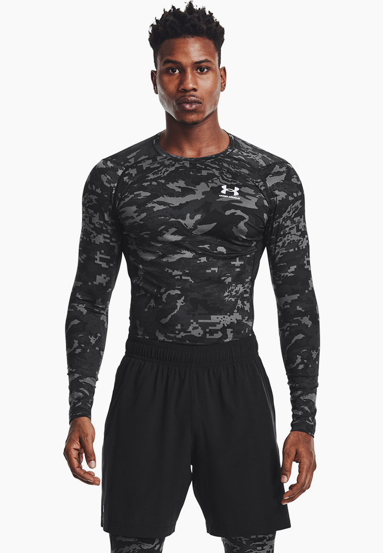 Лонгслив компрессионный Under Armour UA HG Armour Camo Comp LS, цвет ...