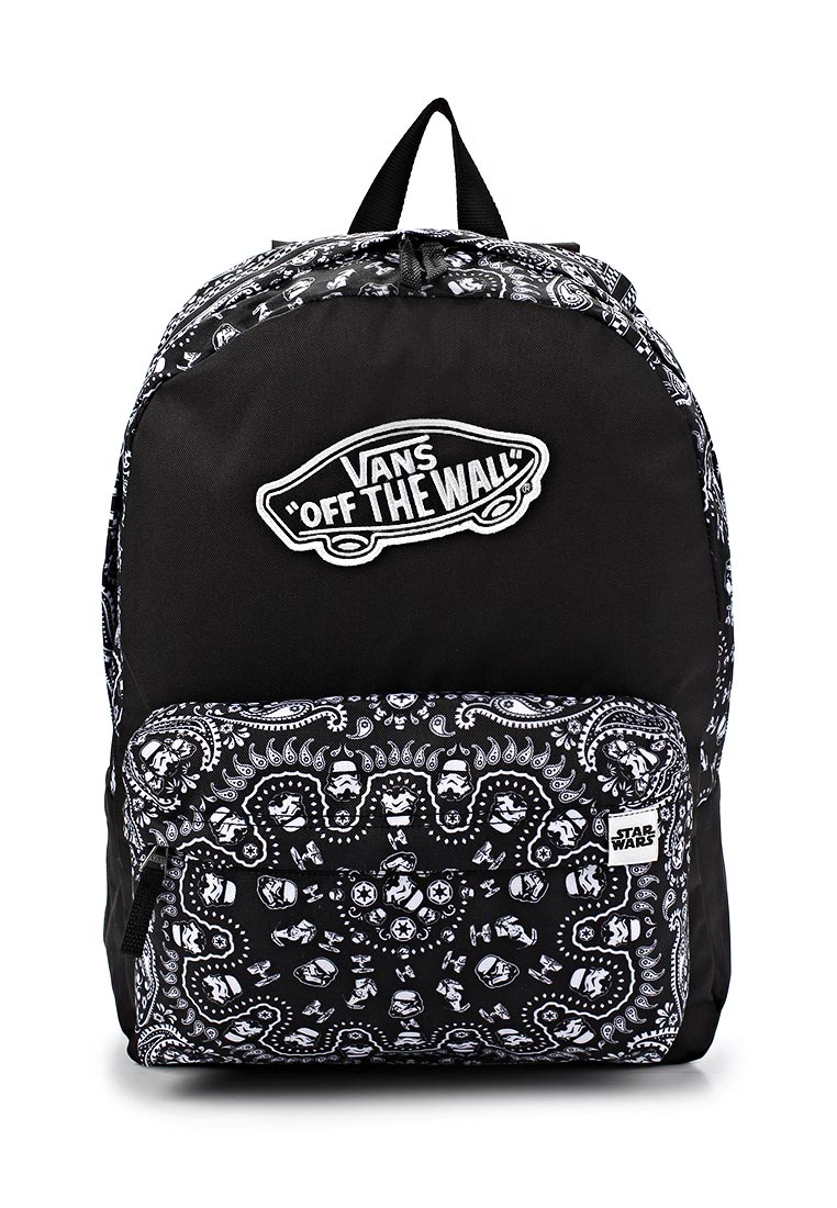 Рюкзак Vans STAR WARS Backpack, цвет: черный, VA984BWCRY00 — купить в  интернет-магазине Lamoda