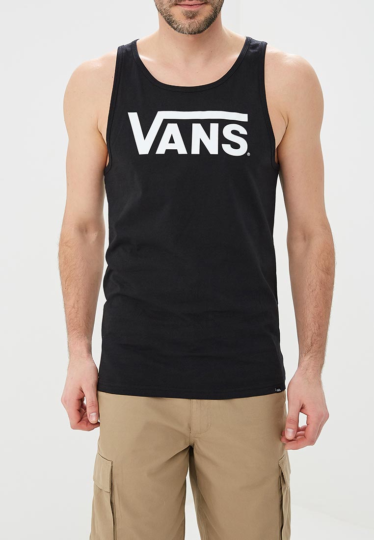 Майка Vans, цвет: черный, VA984EMAJXM4 — купить в интернет-магазине Lamoda