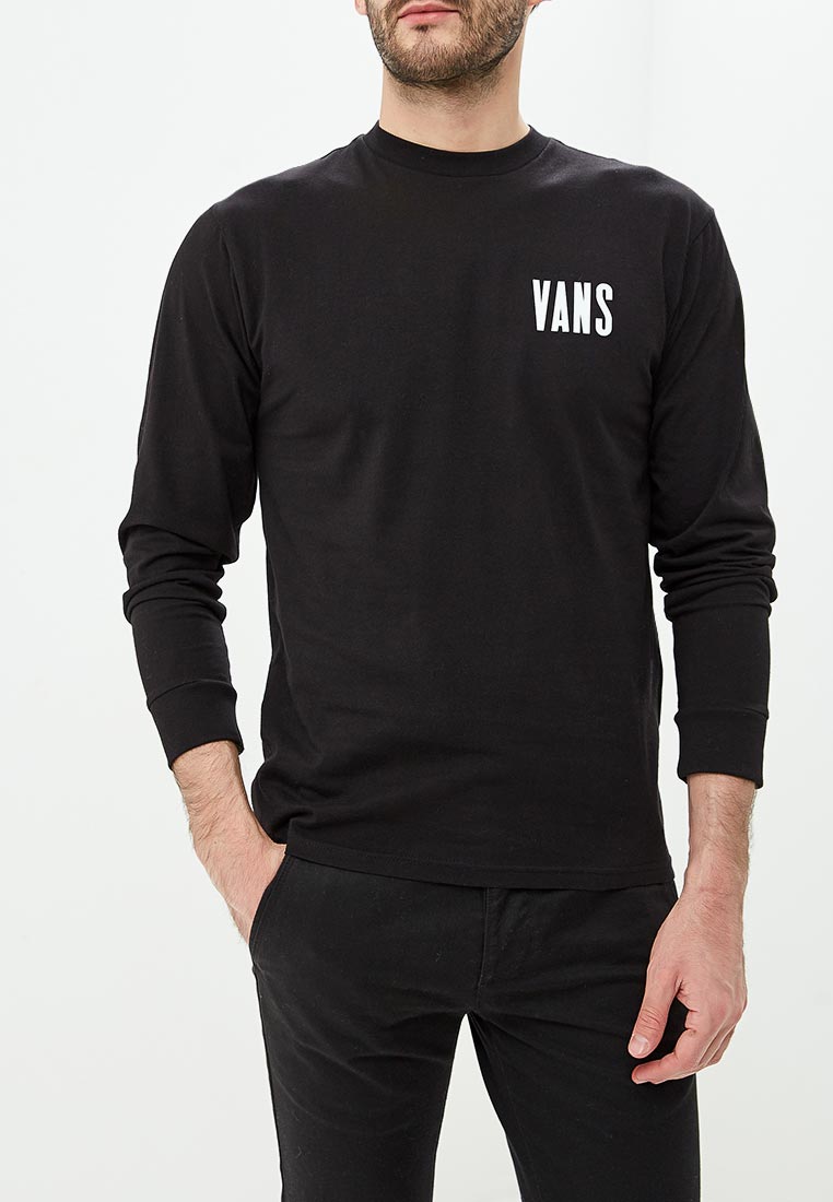 Лонгслив Vans, цвет: черный, VA984EMCAKB2 — купить в интернет-магазине ...