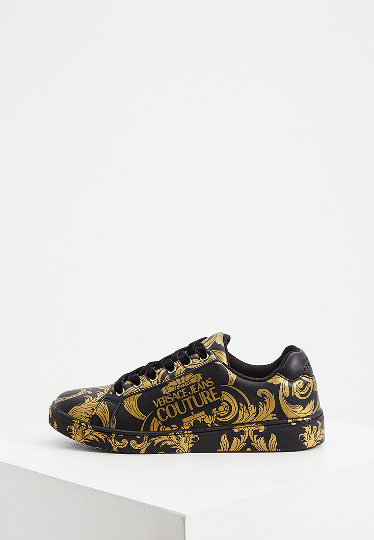 Кеды Versace Jeans Couture, цвет: черный, VE035AWKYCE3 — купить винтернет-магазине Lamoda