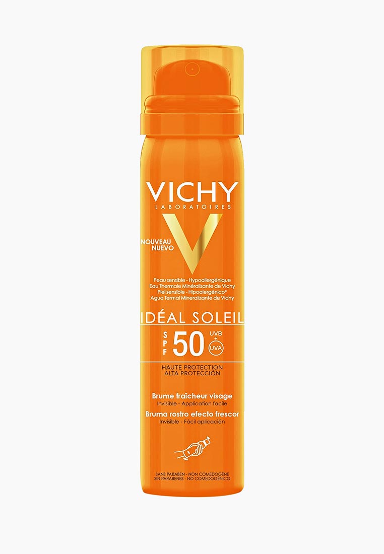 Спрей солнцезащитный Vichy Освежающий. Capital Ideal Soleil SPF50, 75 ...