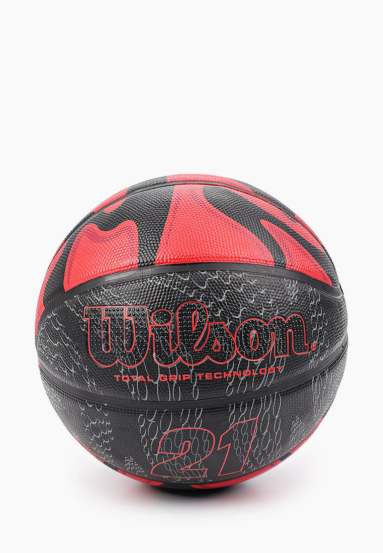 Мяч баскетбольный Wilson 21 SERIES BSKT RDBL SZ7, цвет: красный,  WI002DUHSOG7 — купить в интернет-магазине Lamoda