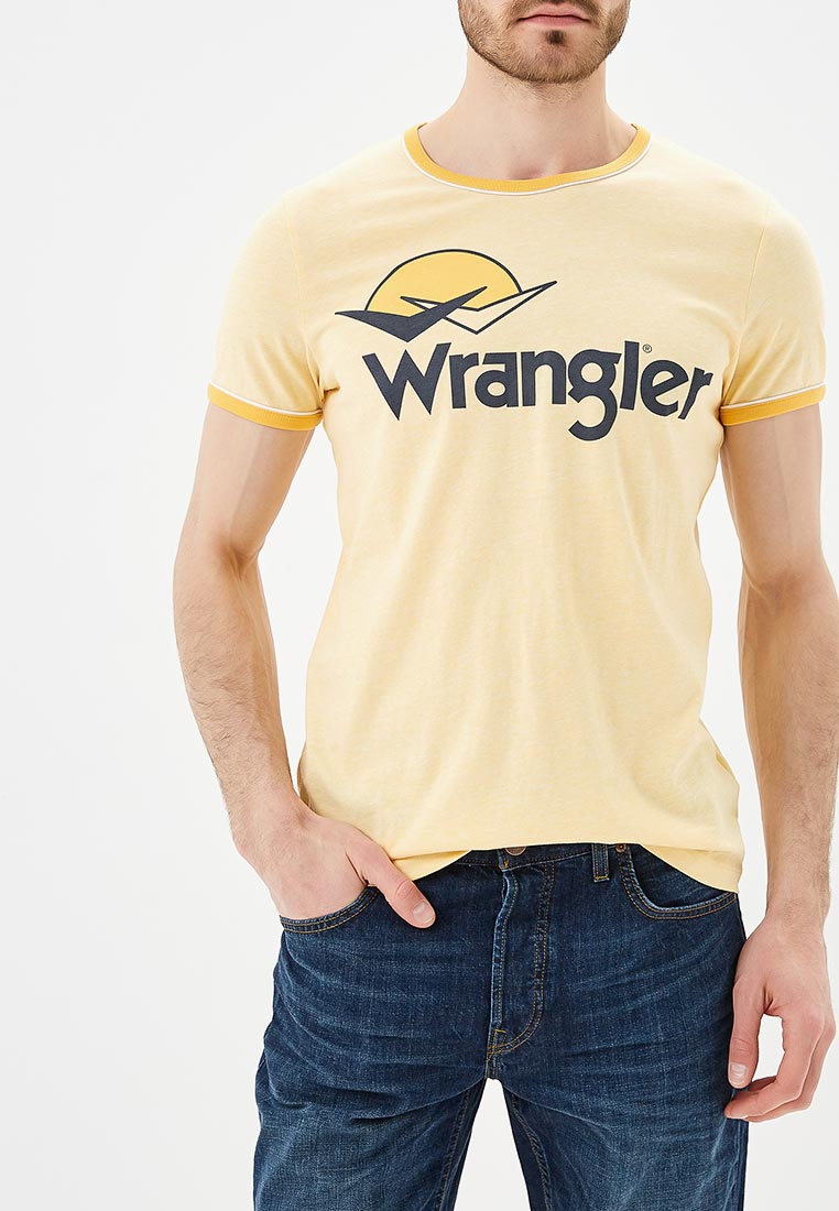 Wrangler одежда. Жёлтая футболка wrangler. wrangler футболки мужские. wrangler футболка с орлом. футболка вранглер с быком.