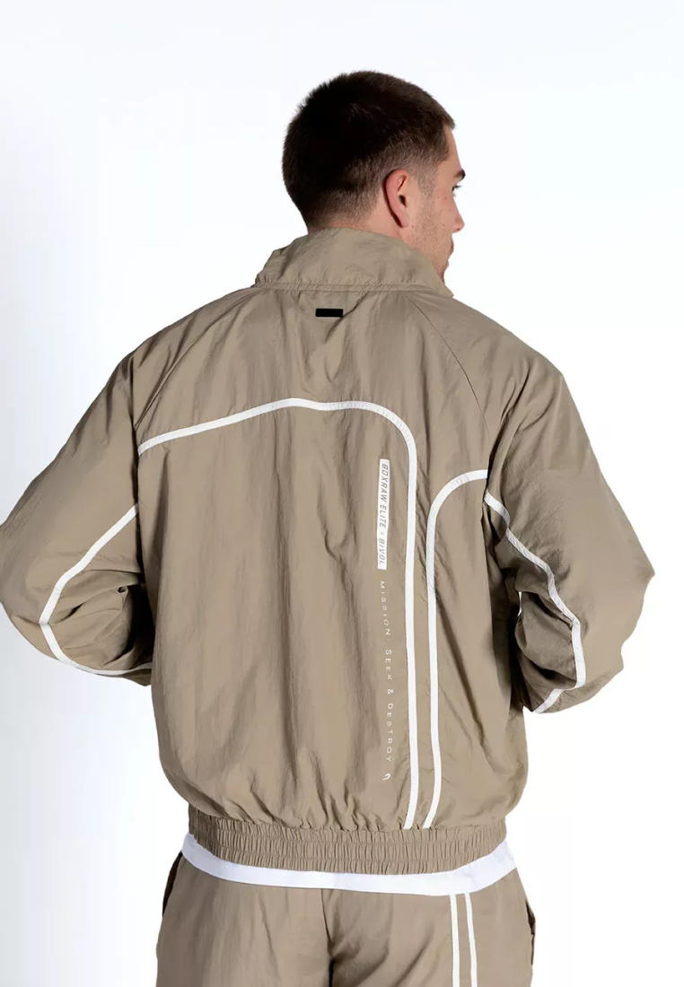 Ветровка Boxraw BIVOL X BOXRAW, цвет: бежевый, XD001XM005CY